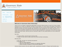 Tablet Screenshot of employment.govst.edu